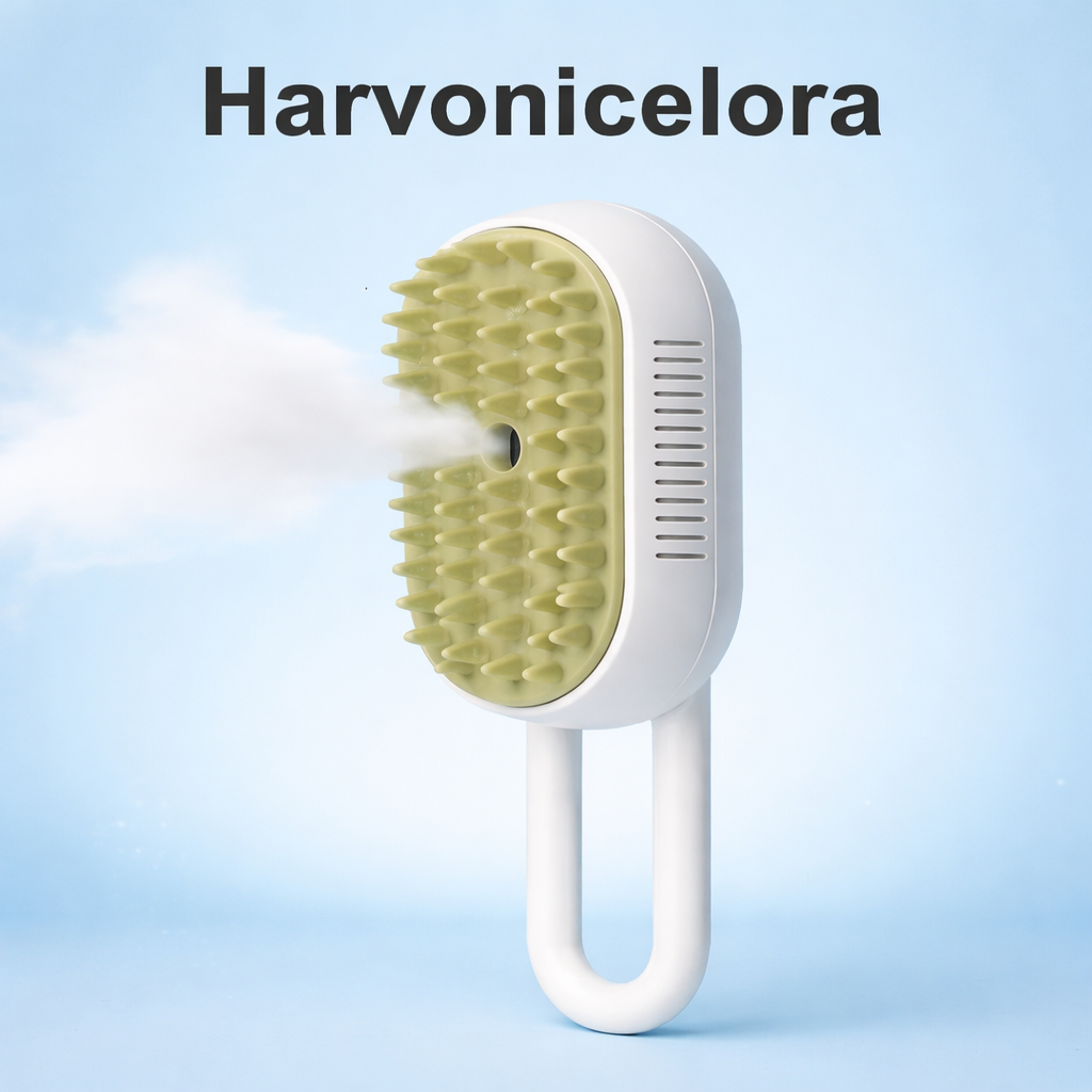 Harvonicelora 3-in-1 Steam Brush