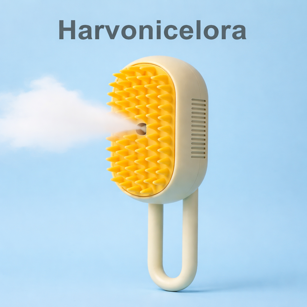 Harvonicelora 3-in-1 Steam Brush
