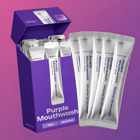 Purple Mouthwash - Sachets 20 Pack